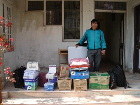 Photos of translation training